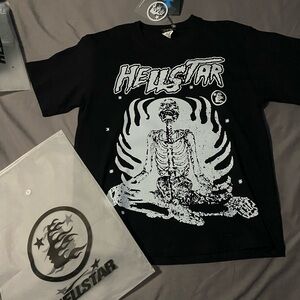Hellstar Black Graphic Men's T-Shirt